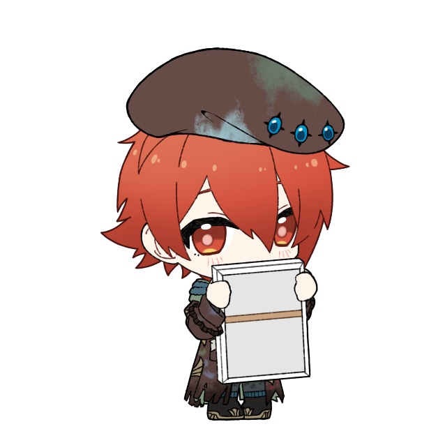 トプステ47 アクリルキーホルダー【画家】