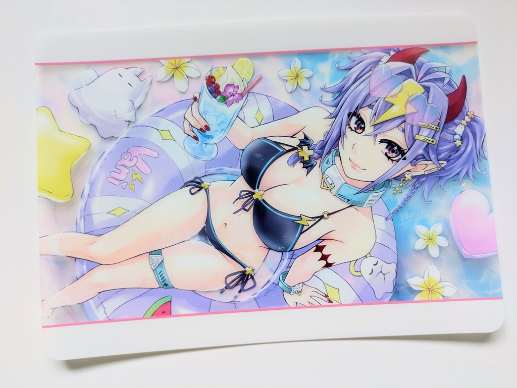 Birthday Summer Vanitas B5サイズクリア下敷き