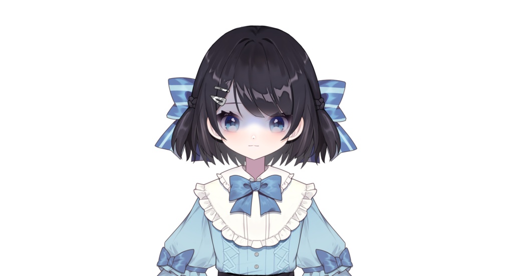 【live2dモデル】青いスカートの少女【VtubeStudio対応】