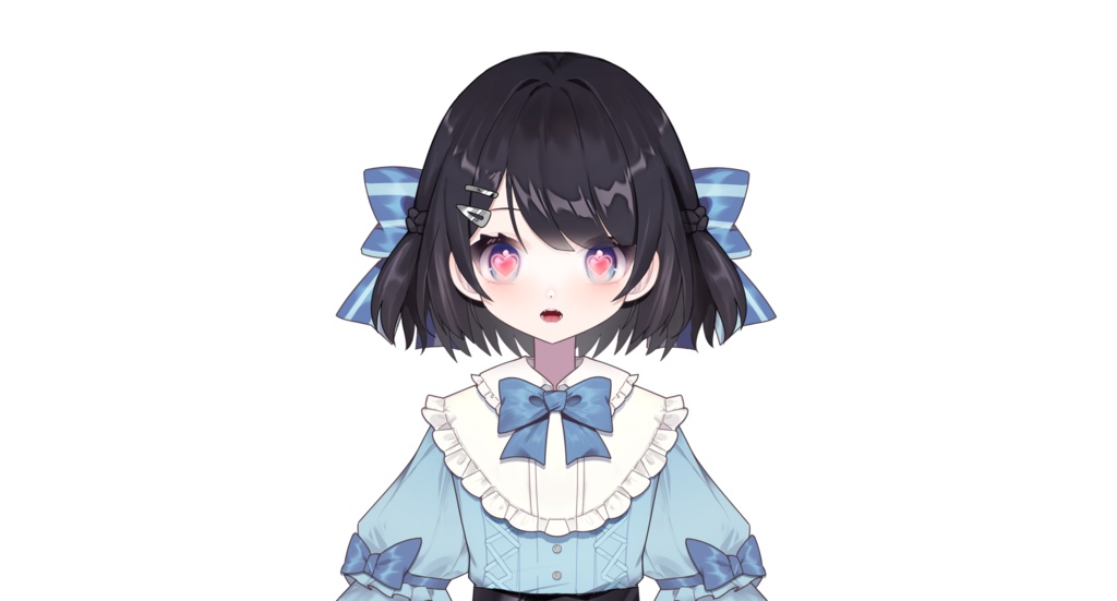 【live2dモデル】青いスカートの少女【VtubeStudio対応】