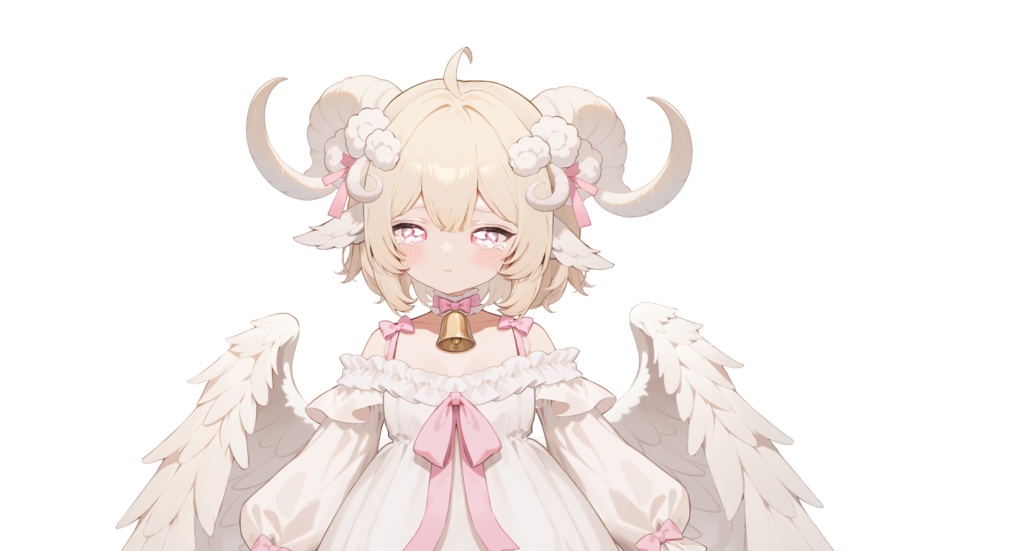 【販売終了】小さな天使の羊【live2dモデル/live2d model】