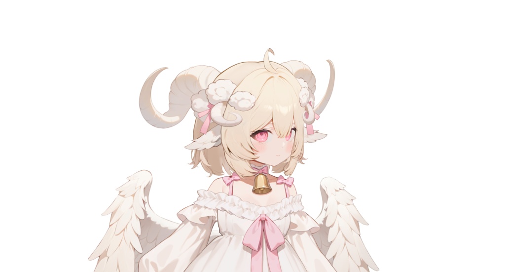 【販売終了】小さな天使の羊【live2dモデル/live2d model】