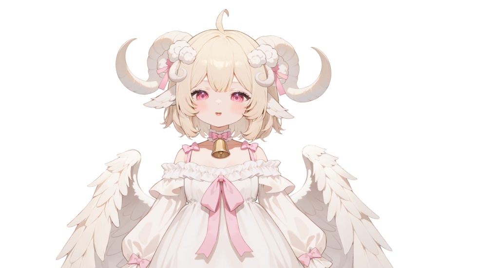 【販売終了】小さな天使の羊【live2dモデル/live2d model】