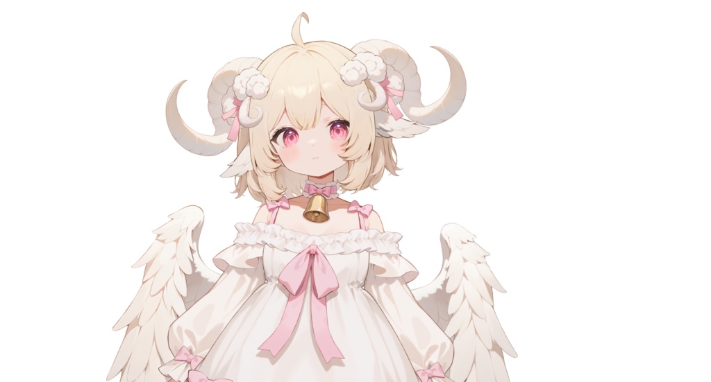 【販売終了】小さな天使の羊【live2dモデル/live2d model】