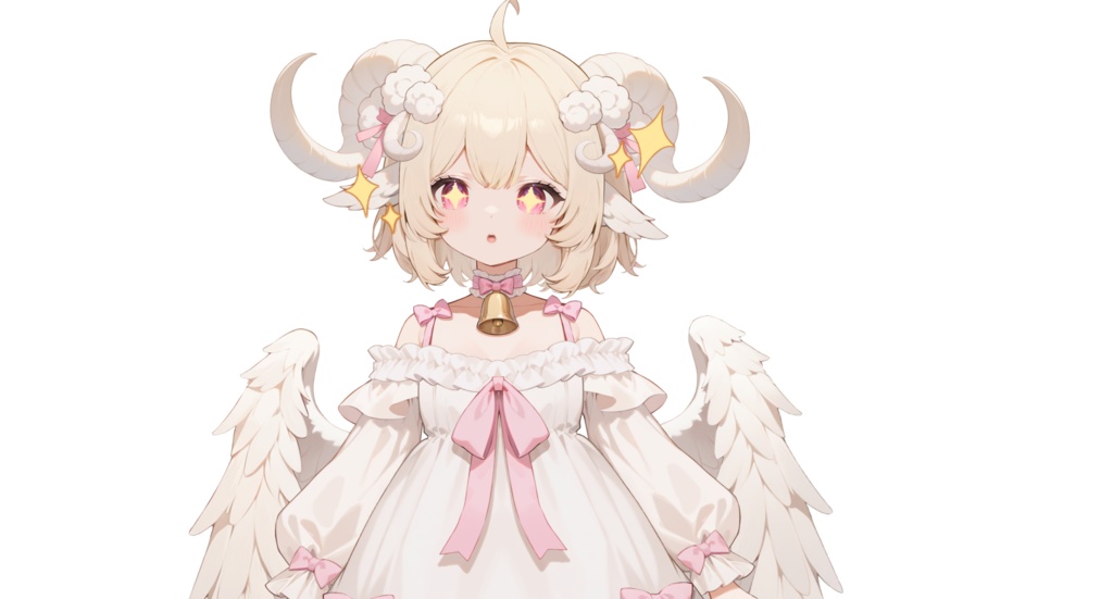 【販売終了】小さな天使の羊【live2dモデル/live2d model】