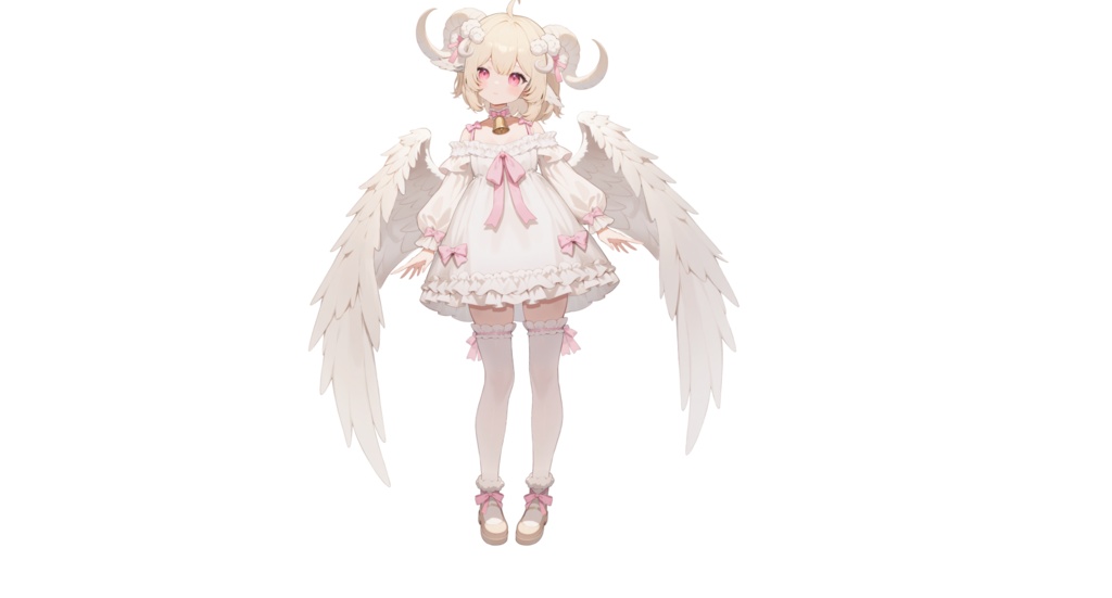 【販売終了】小さな天使の羊【live2dモデル/live2d model】