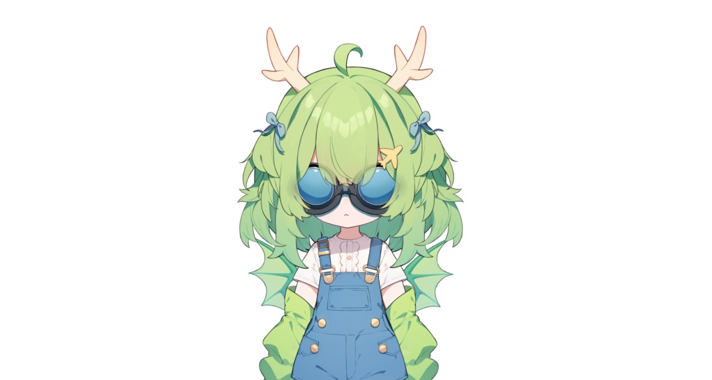 【live2dモデル】飛べないから飛行機を操縦するドラゴン娘【VtubeStudio対応】