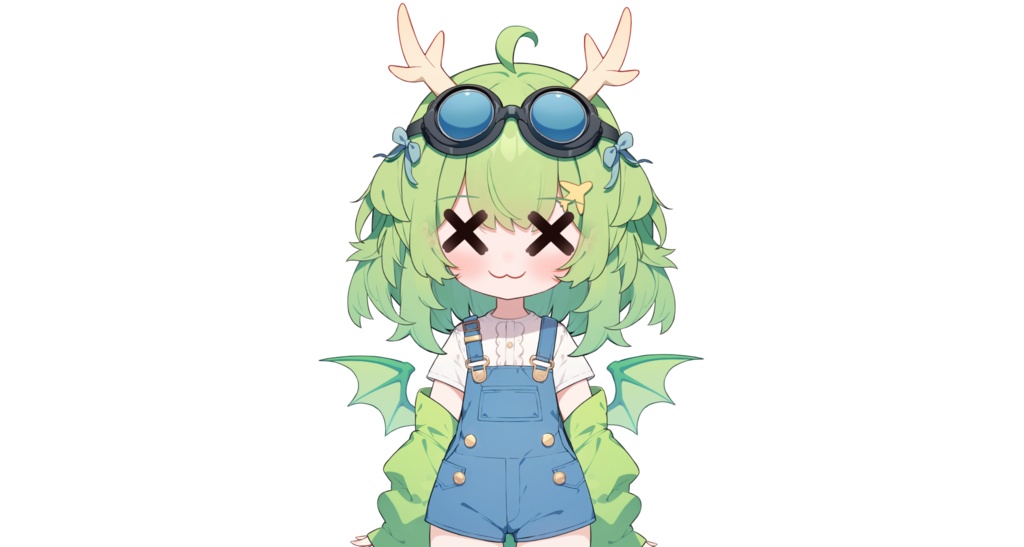 【live2dモデル】飛べないから飛行機を操縦するドラゴン娘【VtubeStudio対応】