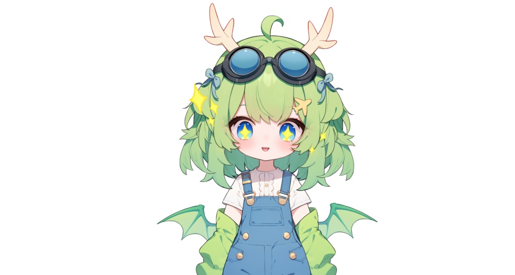 【live2dモデル】飛べないから飛行機を操縦するドラゴン娘【VtubeStudio対応】