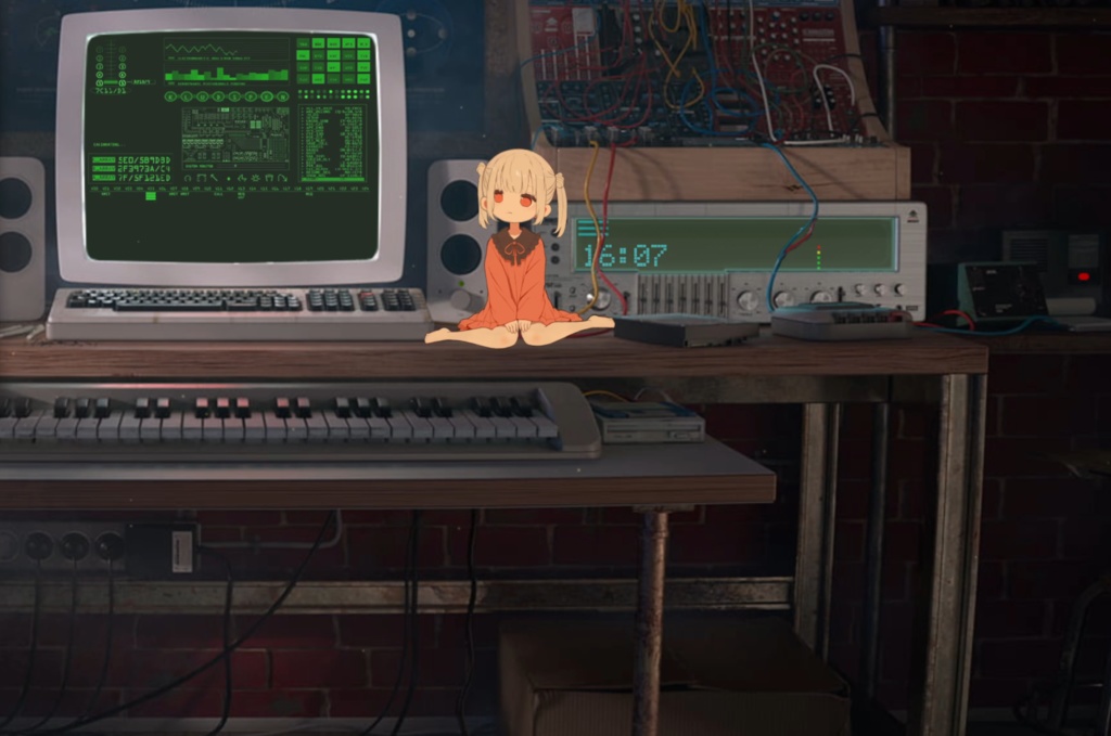 【live2dモデル】ハロウィン揺れる鹿|halloween-swaying doe【VtubeStudio対応】