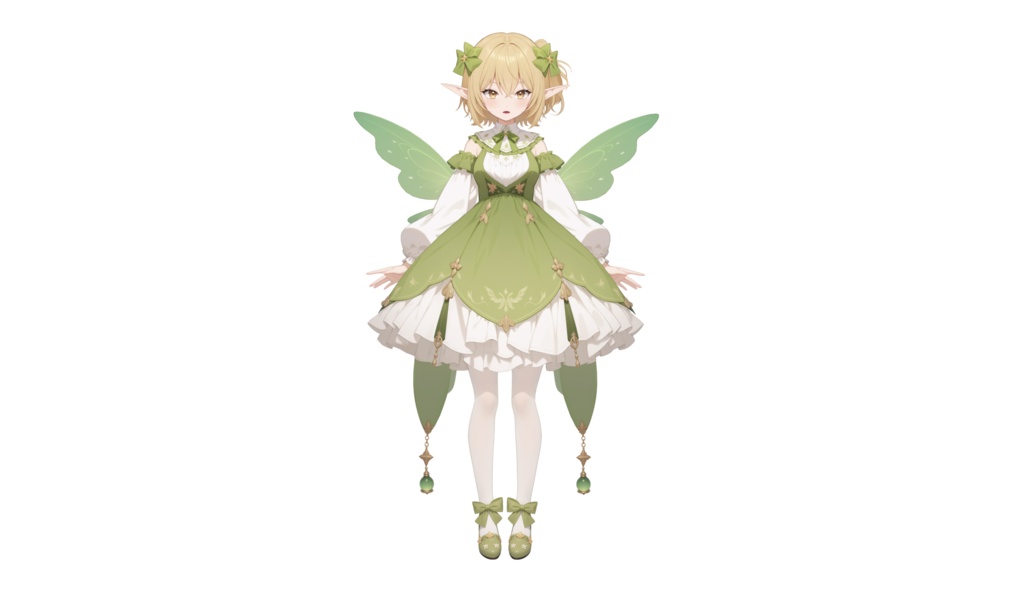 【限定一点】緑のエルフ | green elf【live2dモデル/live2d model】