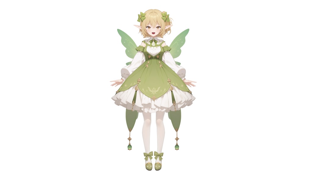【限定一点】緑のエルフ | green elf【live2dモデル/live2d model】