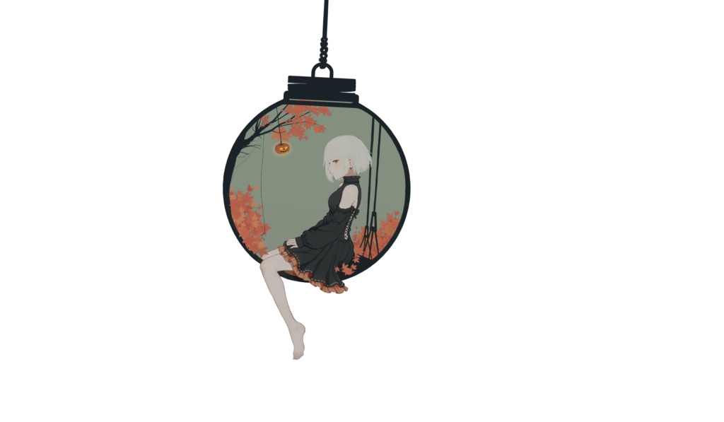 【live2dモデル】水晶玉の中の女の子|Girl in the crystal ball【VtubeStudio対応】