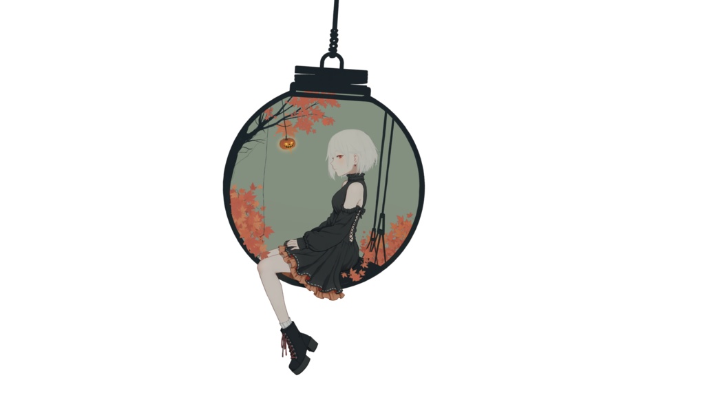 【live2dモデル】水晶玉の中の女の子|Girl in the crystal ball【VtubeStudio対応】