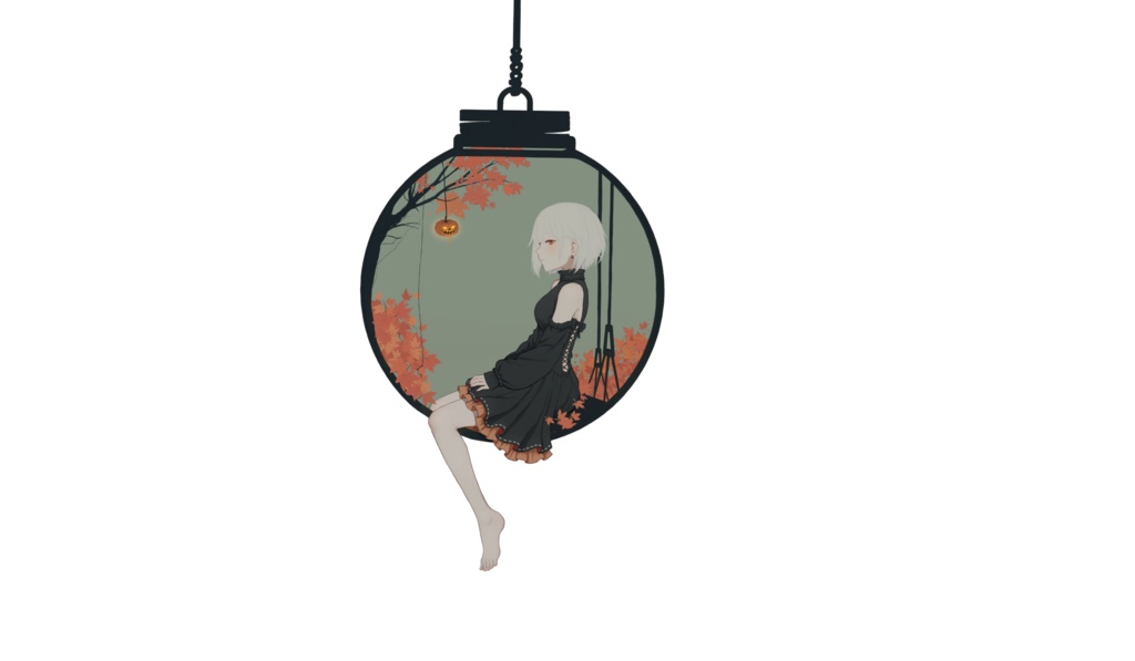 【live2dモデル】水晶玉の中の女の子|Girl in the crystal ball【VtubeStudio対応】