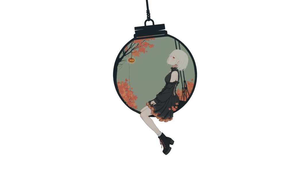 【live2dモデル】水晶玉の中の女の子|Girl in the crystal ball【VtubeStudio対応】