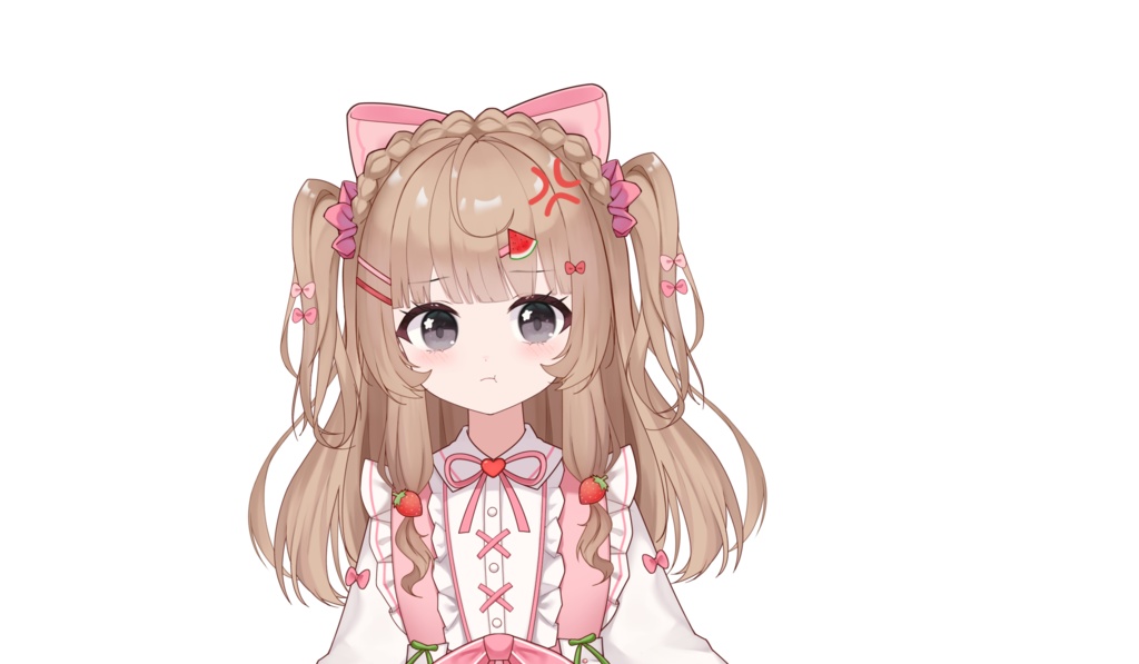 【限定一点 live2dモデル】ピンクの女の子 | pink girl【live2d model】