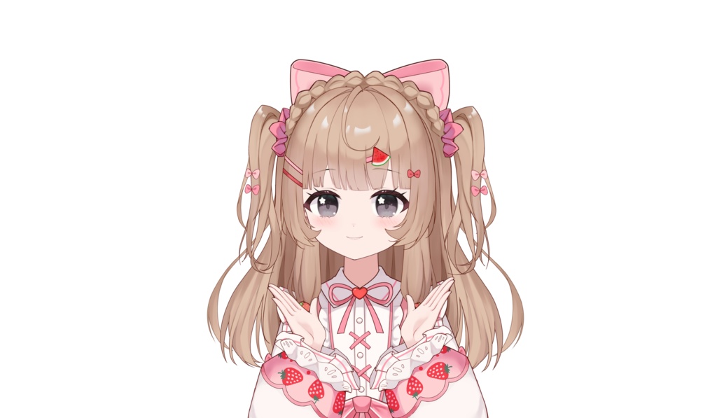 【限定一点 live2dモデル】ピンクの女の子 | pink girl【live2d model】