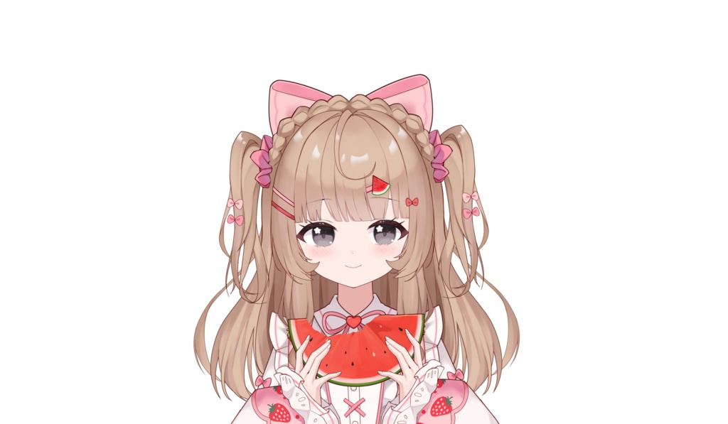 【限定一点 live2dモデル】ピンクの女の子 | pink girl【live2d model】