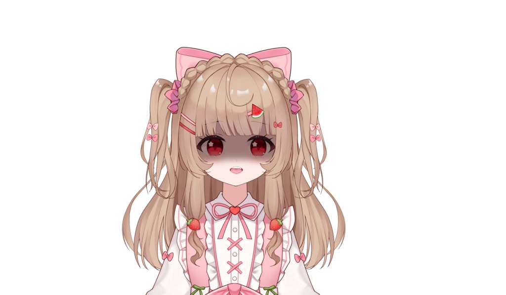 【限定一点 live2dモデル】ピンクの女の子 | pink girl【live2d model】