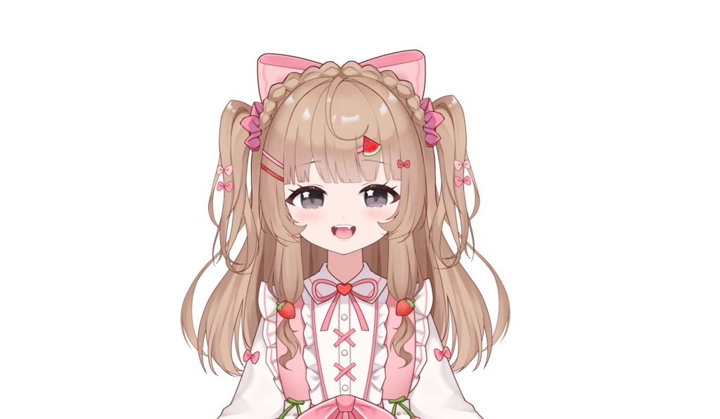 【限定一点 live2dモデル】ピンクの女の子 | pink girl【live2d model】