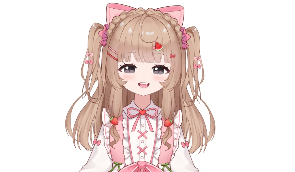 【限定一点 live2dモデル】ピンクの女の子 | pink girl【live2d model】