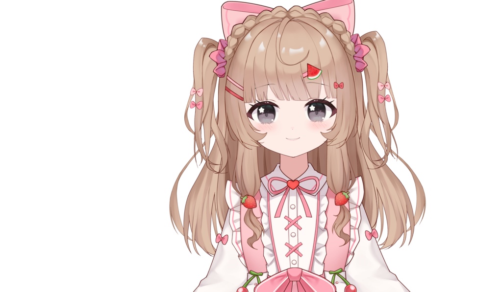 【限定一点 live2dモデル】ピンクの女の子 | pink girl【live2d model】