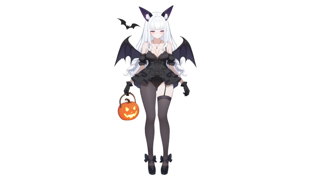 【FREE/無料 live2dモデル/live2d model】黒と白のダブルサキュバス|Black&White Succubus【VTS対応】