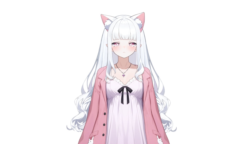 【FREE/無料 live2dモデル/live2d model】黒と白のダブルサキュバス|Black&White Succubus【VTS対応】