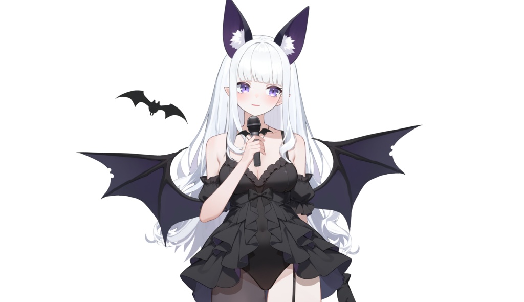 【FREE/無料 live2dモデル/live2d model】黒と白のダブルサキュバス|Black&White Succubus【VTS対応】