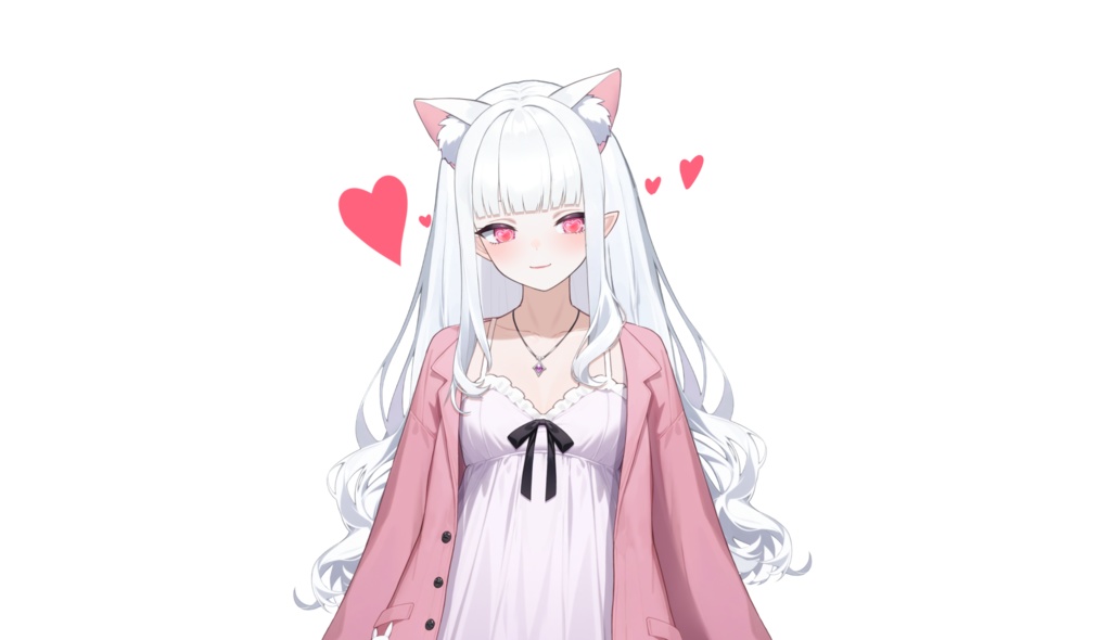 【FREE/無料 live2dモデル/live2d model】黒と白のダブルサキュバス|Black&White Succubus【VTS対応】