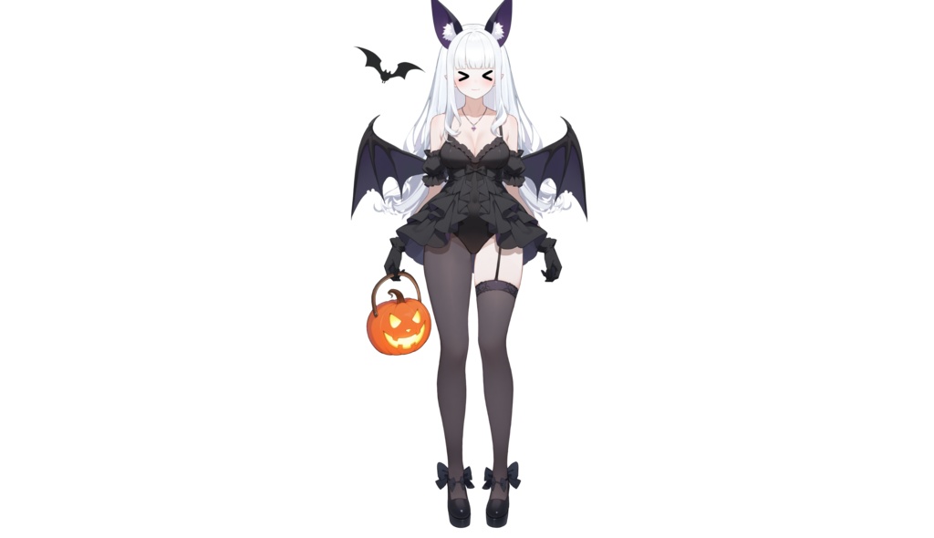 【FREE/無料 live2dモデル/live2d model】黒と白のダブルサキュバス|Black&White Succubus【VTS対応】