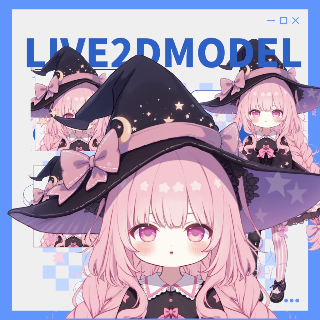 【live2dモデル】小さな魔女|Little Witch【VtubeStudio対応】