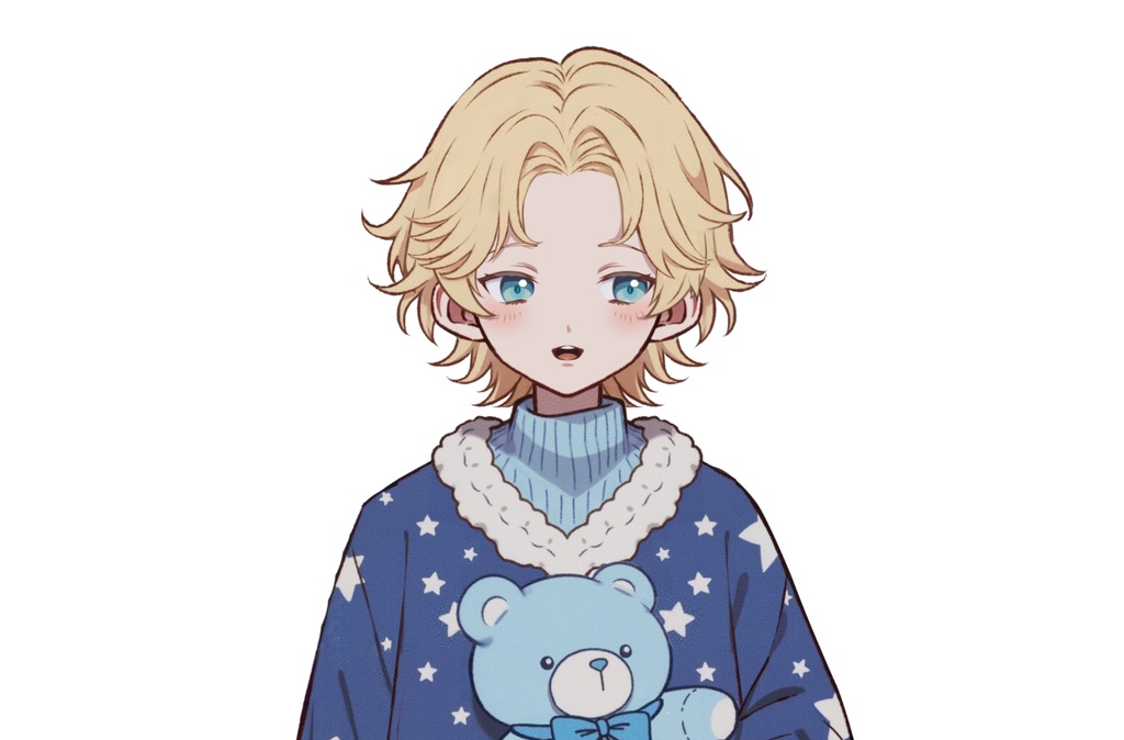 【live2dモデル】眠いクマ|sleepy bear【VtubeStudio対応】