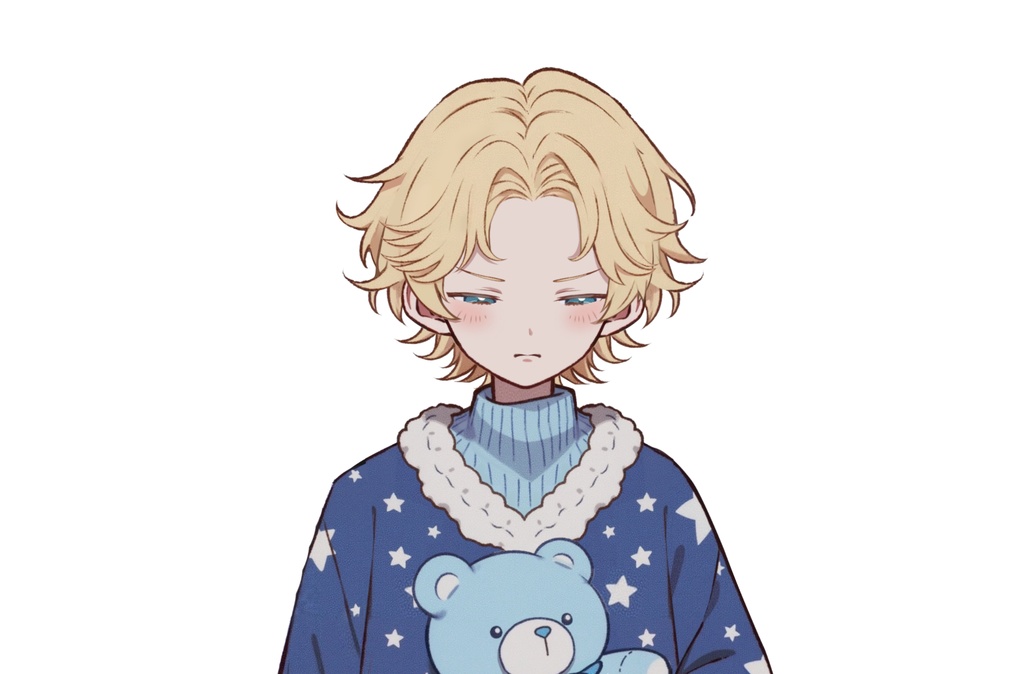 【live2dモデル】眠いクマ|sleepy bear【VtubeStudio対応】