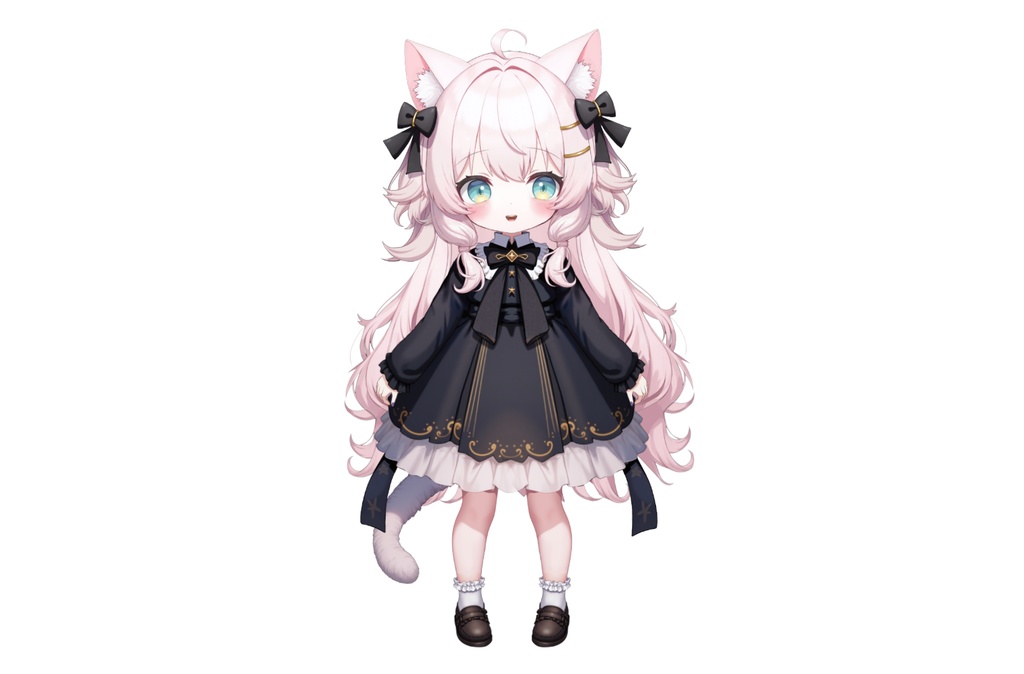 【live2dモデル】ピンクの子猫|Pink kitten【VtubeStudio対応】