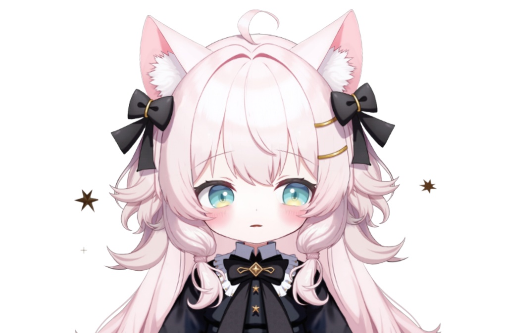 【live2dモデル】ピンクの子猫|Pink kitten【VtubeStudio対応】