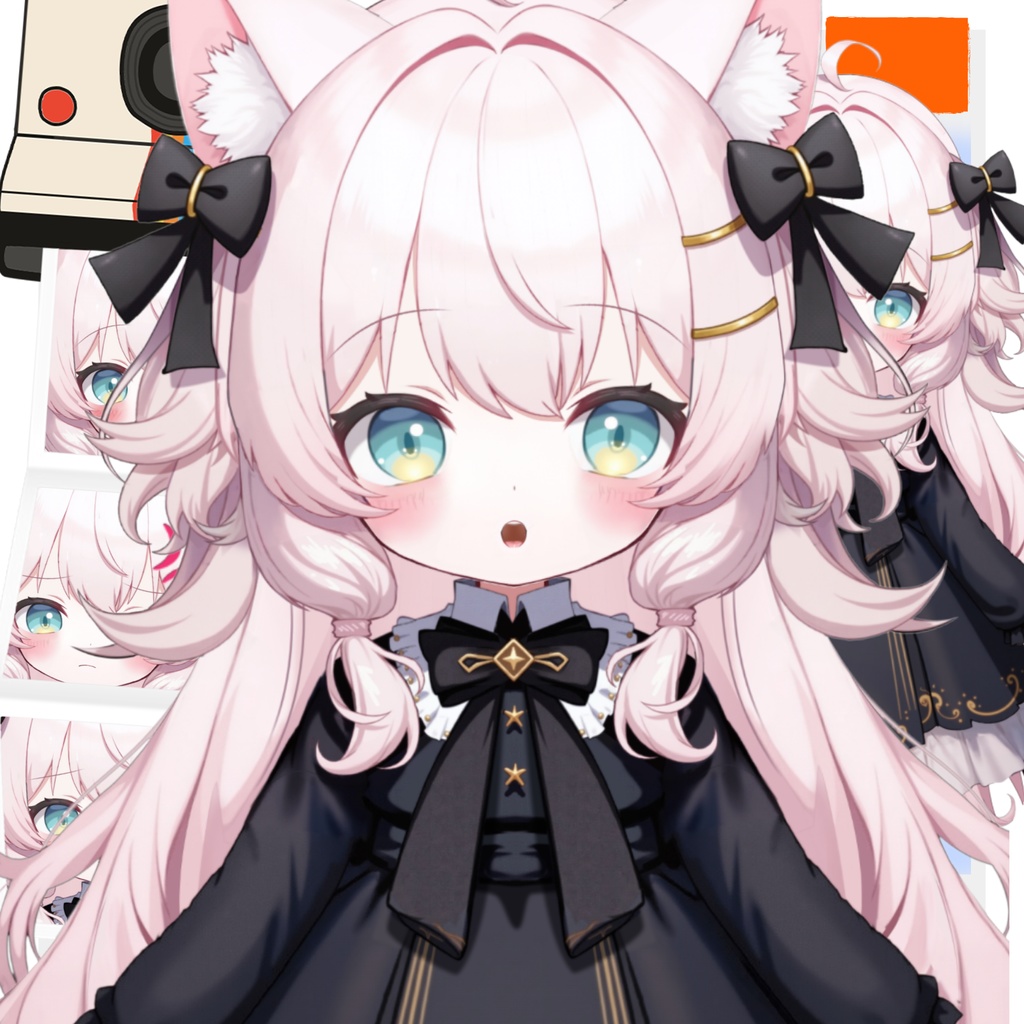 【live2dモデル】ピンクの子猫|Pink kitten【VtubeStudio対応】