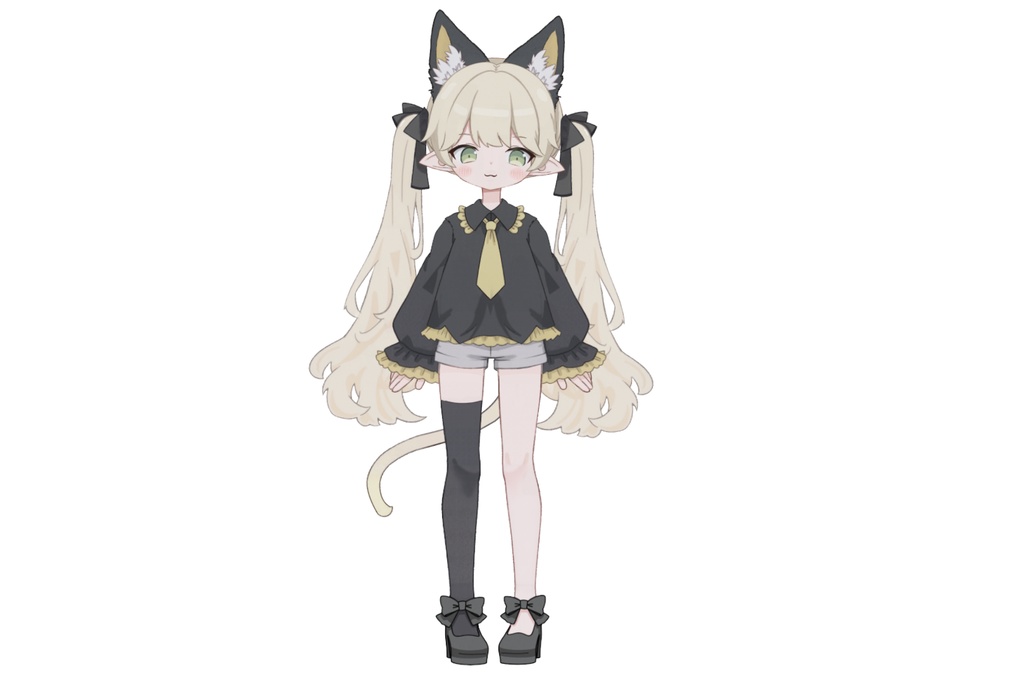 【live2dモデル】片眼鏡をかけた子猫|Kitten wearing a monocle【VtubeStudio対応】