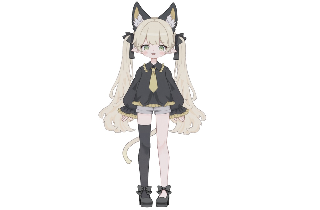 【live2dモデル】片眼鏡をかけた子猫|Kitten wearing a monocle【VtubeStudio対応】