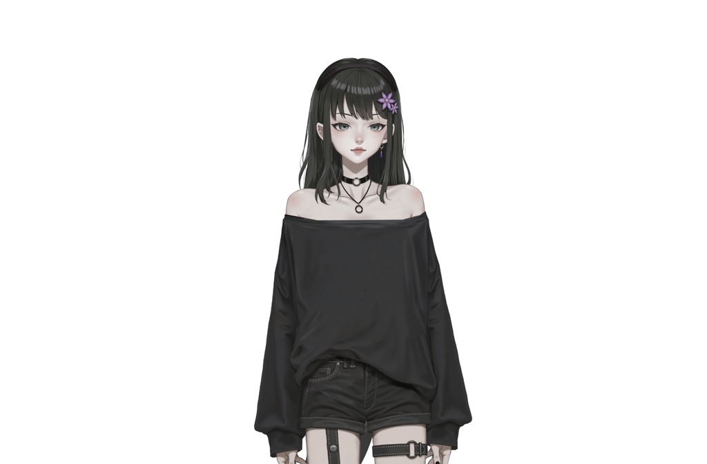 【live2dモデル】犬少女|Girl wearing dog ears【VtubeStudio対応】