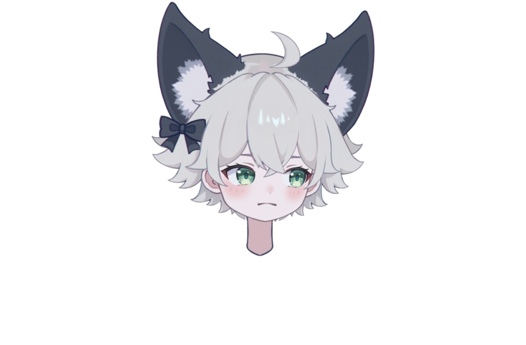 【live2dモデル】青い子猫の男の子|Blue Kitten Boy【VtubeStudio対応】