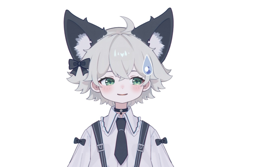 【live2dモデル】青い子猫の男の子|Blue Kitten Boy【VtubeStudio対応】