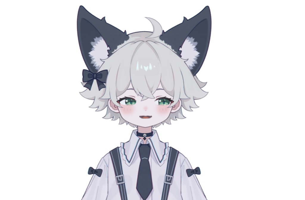 【live2dモデル】青い子猫の男の子|Blue Kitten Boy【VtubeStudio対応】