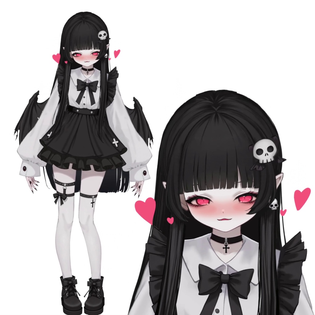 【限定一点 live2dモデル】地雷系エルフ少女 | Landmine-style Elf Girl 【live2d model】