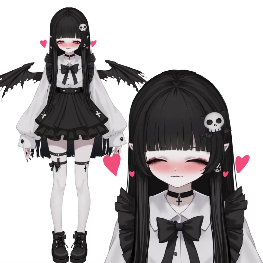 【限定一点 live2dモデル】地雷系エルフ少女 | Landmine-style Elf Girl 【live2d model】