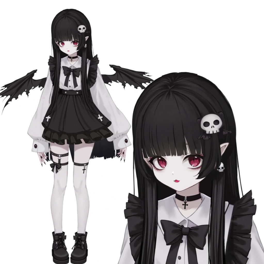 【限定一点 live2dモデル】地雷系エルフ少女 | Landmine-style Elf Girl 【live2d model】