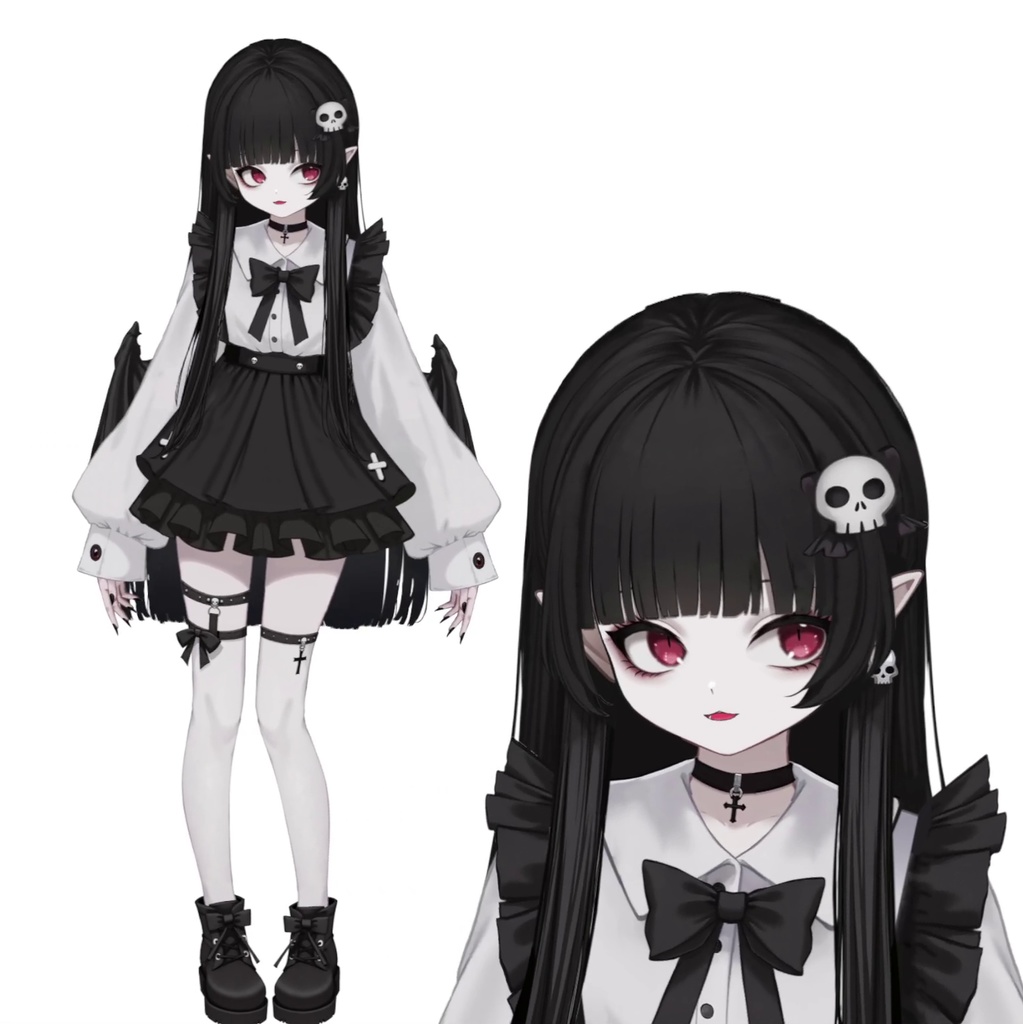 【限定一点 live2dモデル】地雷系エルフ少女 | Landmine-style Elf Girl 【live2d model】