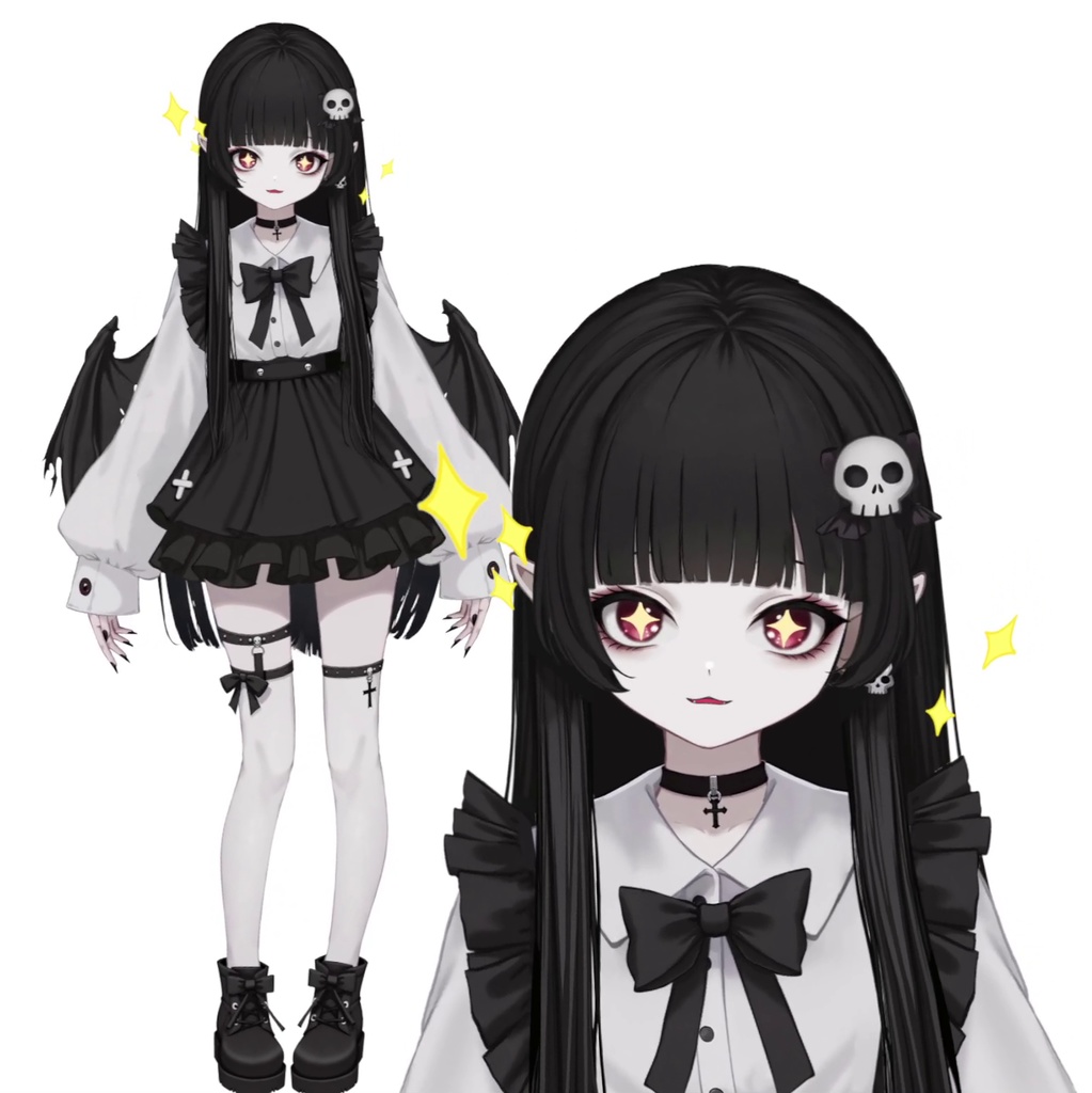 【限定一点 live2dモデル】地雷系エルフ少女 | Landmine-style Elf Girl 【live2d model】