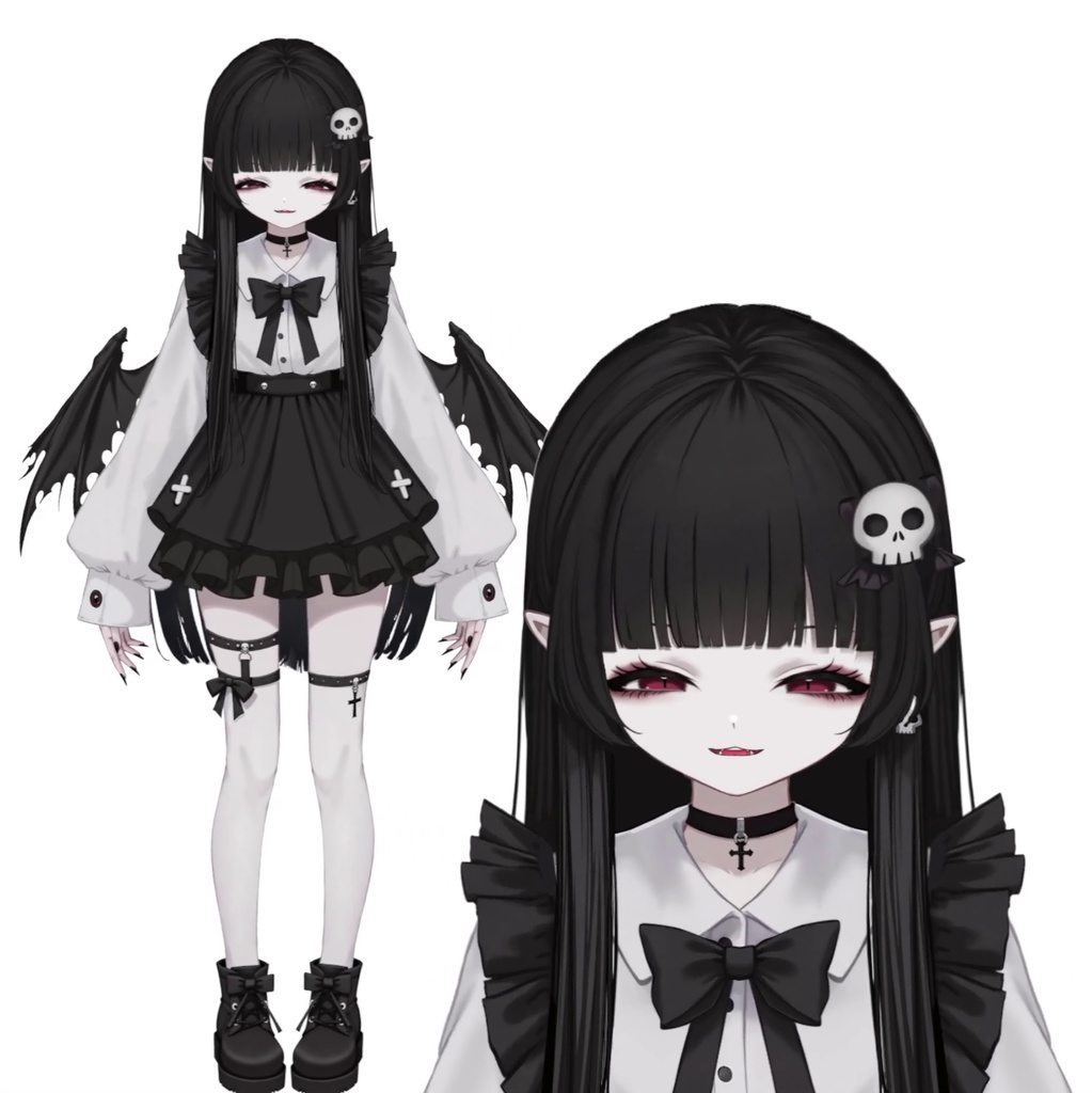 【限定一点 live2dモデル】地雷系エルフ少女 | Landmine-style Elf Girl 【live2d model】